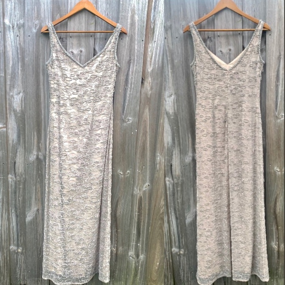 Victor Royal | Vintage Beaded Sequence Gown